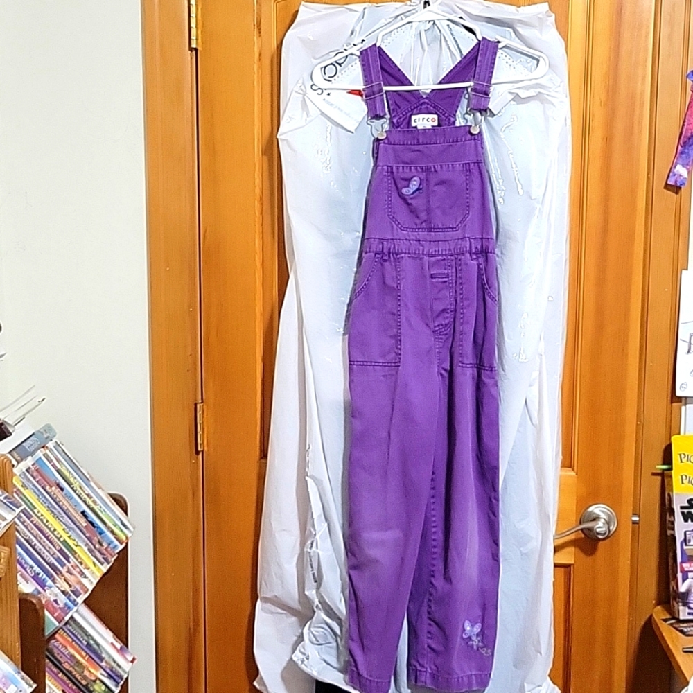Girls size 7-8 coveralls